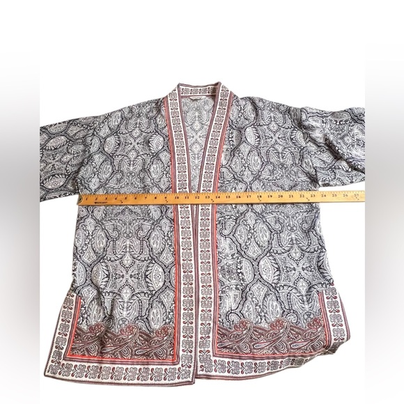 MAX STUDIO Oversized Patterned Kimono Size S/L - Picture 5 of 8